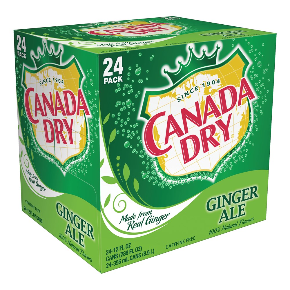 Canada Dry Ginger Ale Original can 12floz/355ml 5308 – US2U