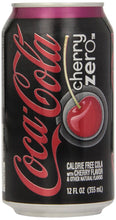 Load image into Gallery viewer, Coca Cola Cherry Zero can 12floz/355ml