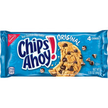 Load image into Gallery viewer, Nabisco Chips Ahoy Original 4 Cookies 1.55oz/44g