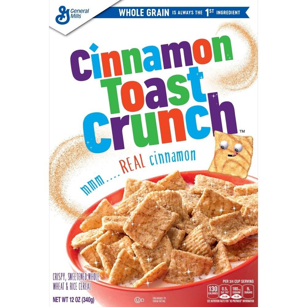 GM Cinnamon Toast Crunch Cereal 12oz/340g