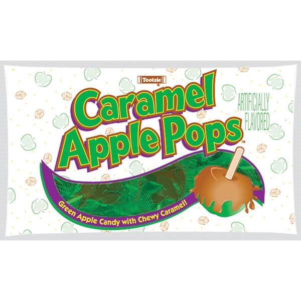 Tootsie Caramel Apple Pops 5oz/141g US2U Johnsonville