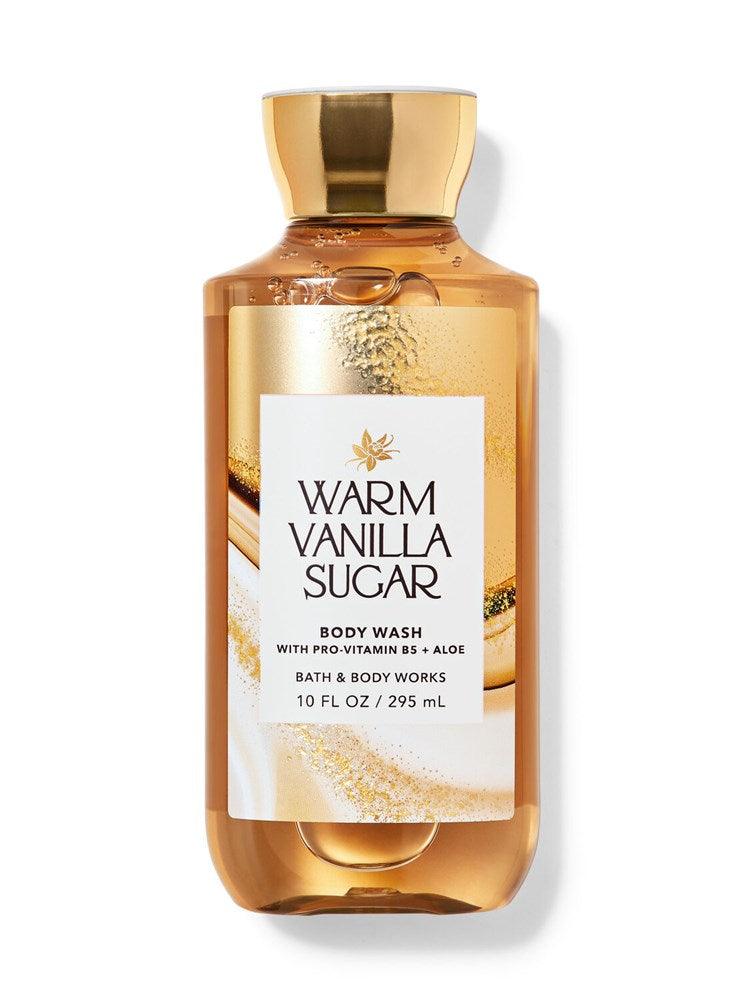 B&BW Body Wash Warm Vanilla Sugar By Bath & Body Works 10floz/295ml