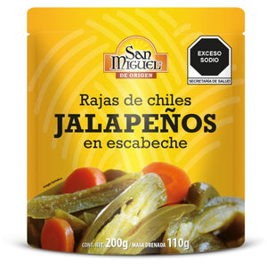 San Miguel Sliced Jalapeno in Escabeche 200g