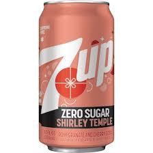 7Up Shirley Temple Zero 12floz/355ml **LIMIT 4 **