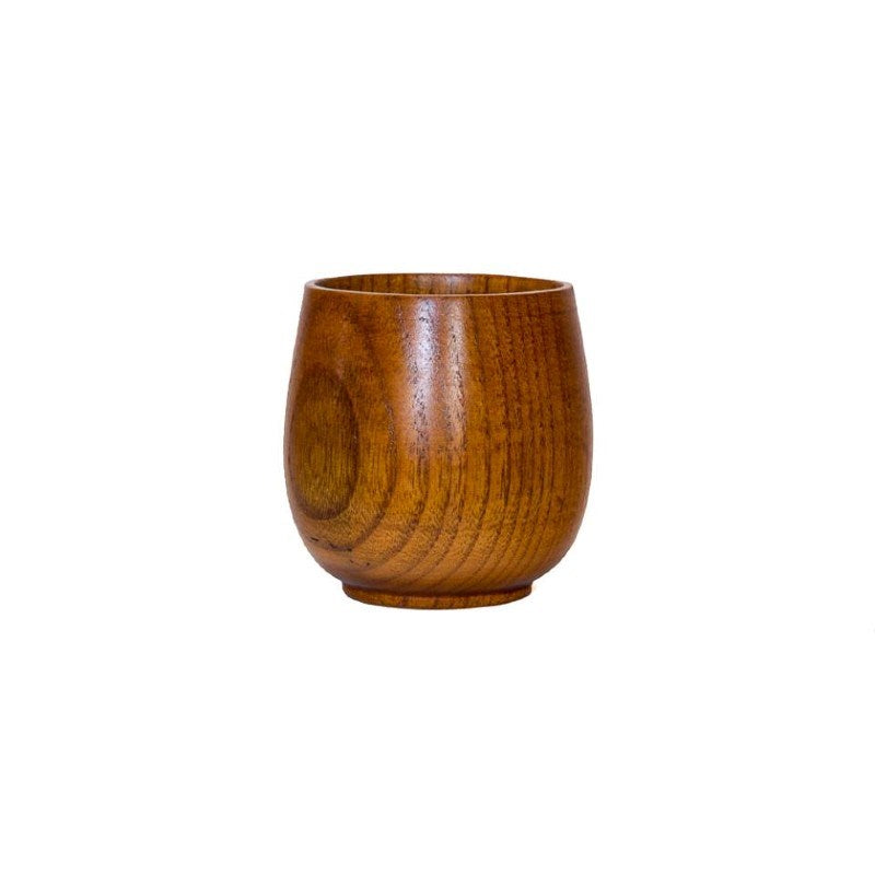 Traditional Argentinian Wooden Cup for drinking yerba mate.