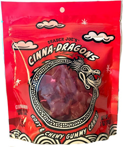 Trader Joes Cinna-Dragons gummy candy 7oz/198g