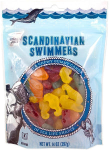 Trader Joes Scandinavian Swimmers gummy candy 14oz/397g