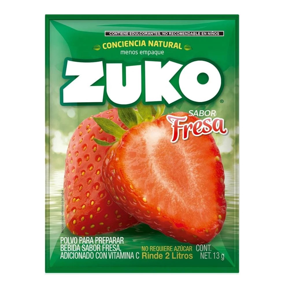 Zuko Sabor Fresa /Strawberry 13g