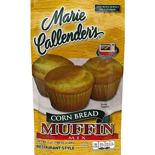 Marie Callenders Corn Bread Muffin Mix 7oz/198.454g
