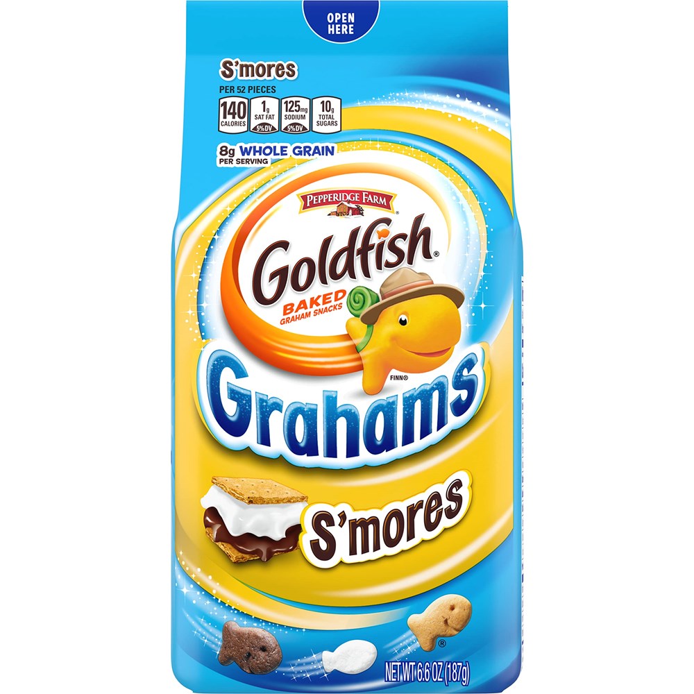 Goldfish Baked Snack Crackers Grahams Smores 6.6oz/187g