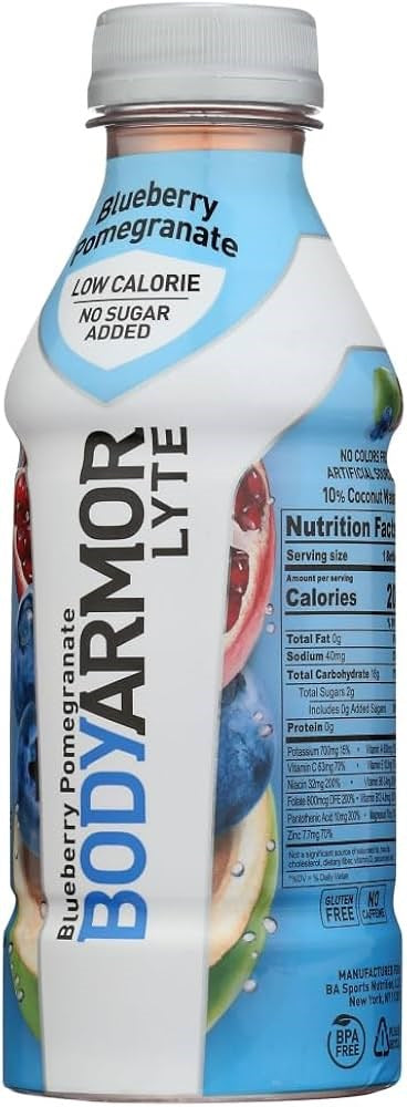 Body Armor Lyte Blueberry Pomegranate 12floz/355ml