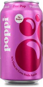 Poppi Prebiotic Soda Doc Pop 12floz/355ml
