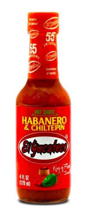 El Yucateco Hot Sauce Chiltepin & Chile Habanero 4floz/120ml