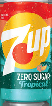 Load image into Gallery viewer, 7Up Tropical Zero 12floz/355ml
