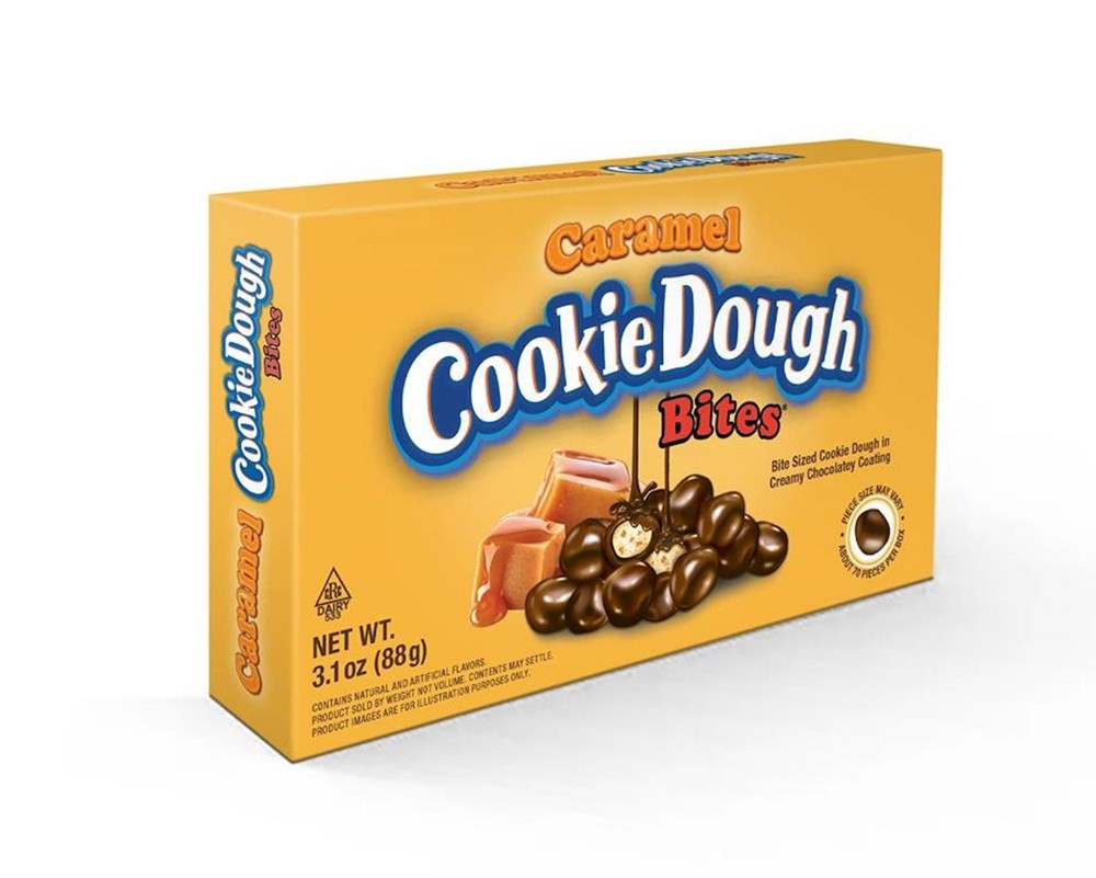 Cookie Dough Bites Caramel TBX 3.1oz/88g