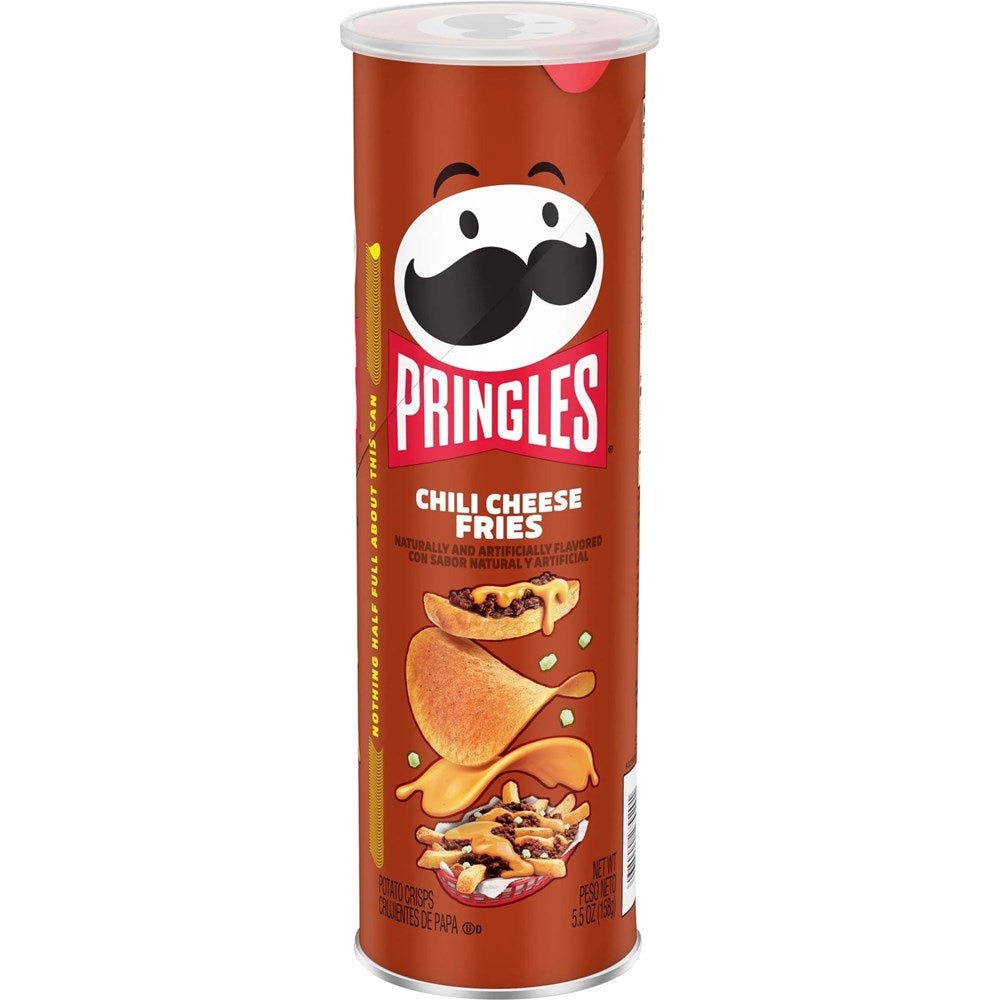 Pringles Chili Cheese Fries Limited Edition 5.5oz/158g Best By June 2026