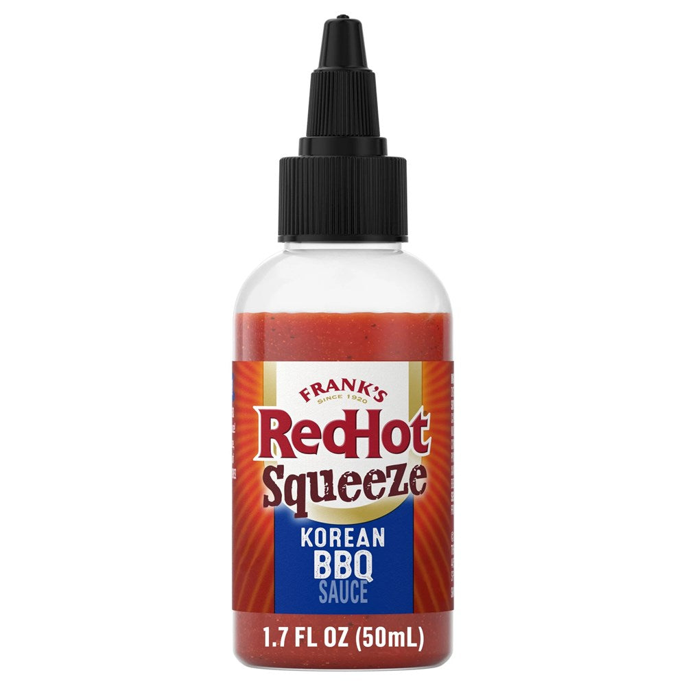 Franks Red Hot Squeeze Korean BBQ Sauce 1.7floz/50ml