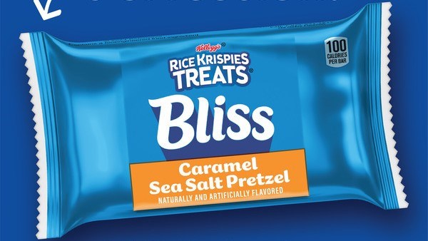 Kellogg Rice Krispies Treats Bliss Caramel Sea Salt Pretzel 24g