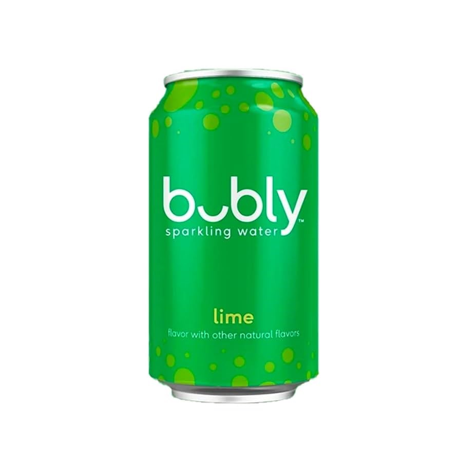 Bubly Sparkling Water Lime 12floz/355ml