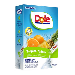 Dole Tropical Splash Singles on the Go 6pk STG 0.6oz/16.2g