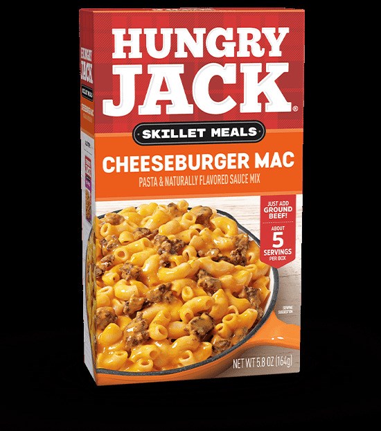 Hungry Jack Skillet Meals Cheeseburger Mac 5.8oz/164g