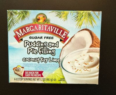 Margaritaville Sugar Free Pudding & Pie Filling Coconut Key Lime 1.7oz/48.1g