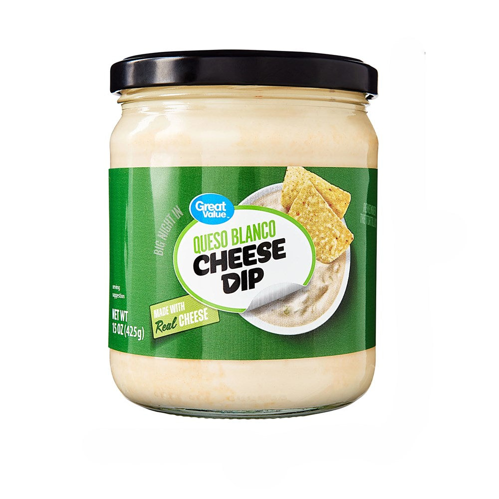 Great Value Queso Blanco Cheese Dip 15oz