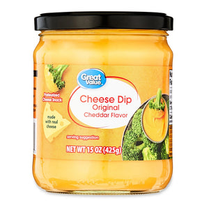 Great Value Original Cheddar Cheese Dip 15oz
