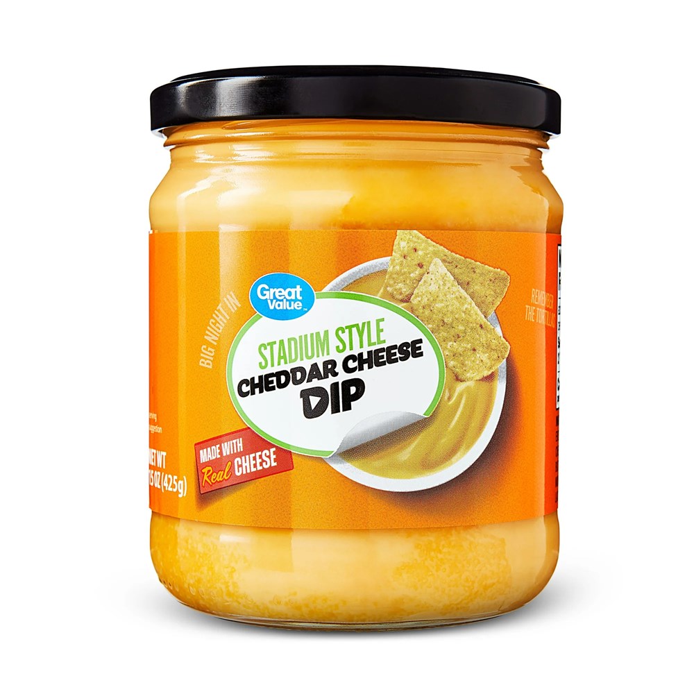 Great Value Stadium Style Cheddar Cheese Dip 15oz