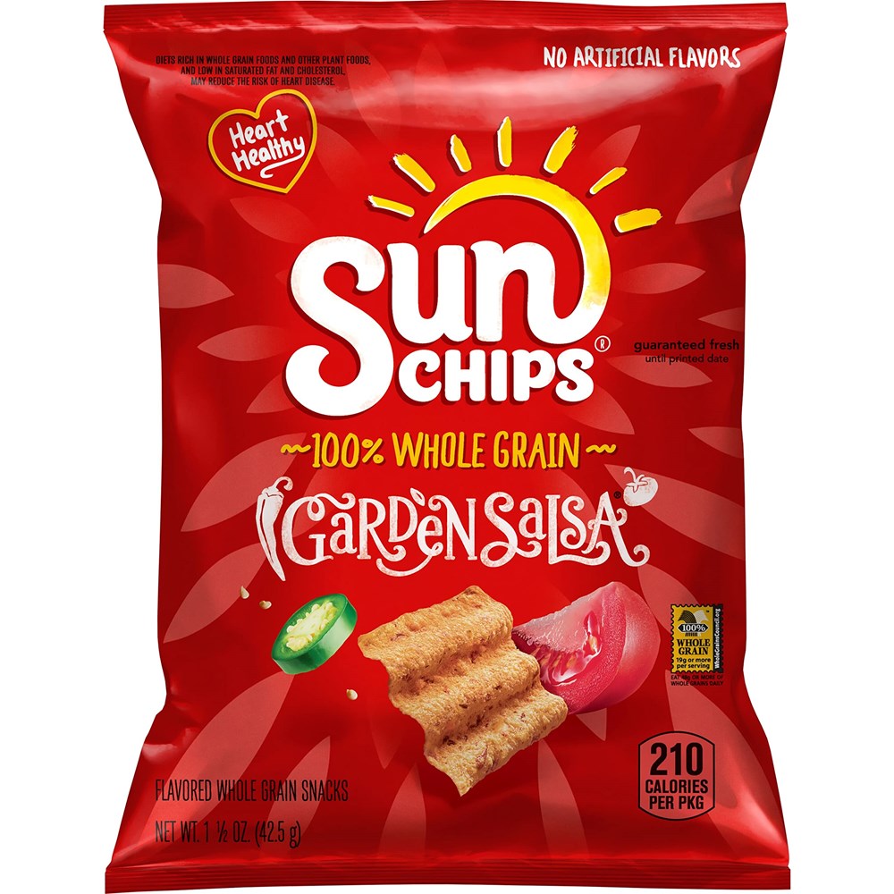 Sun Chips Garden Salsa Whole Grain Snacks 1.5oz