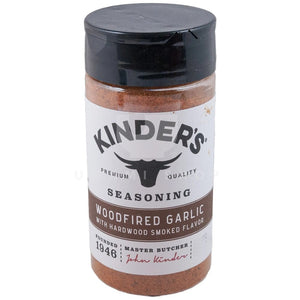 Kinders Woodfired Garlic Rub with Smoked Flavor 9.5oz/269g
