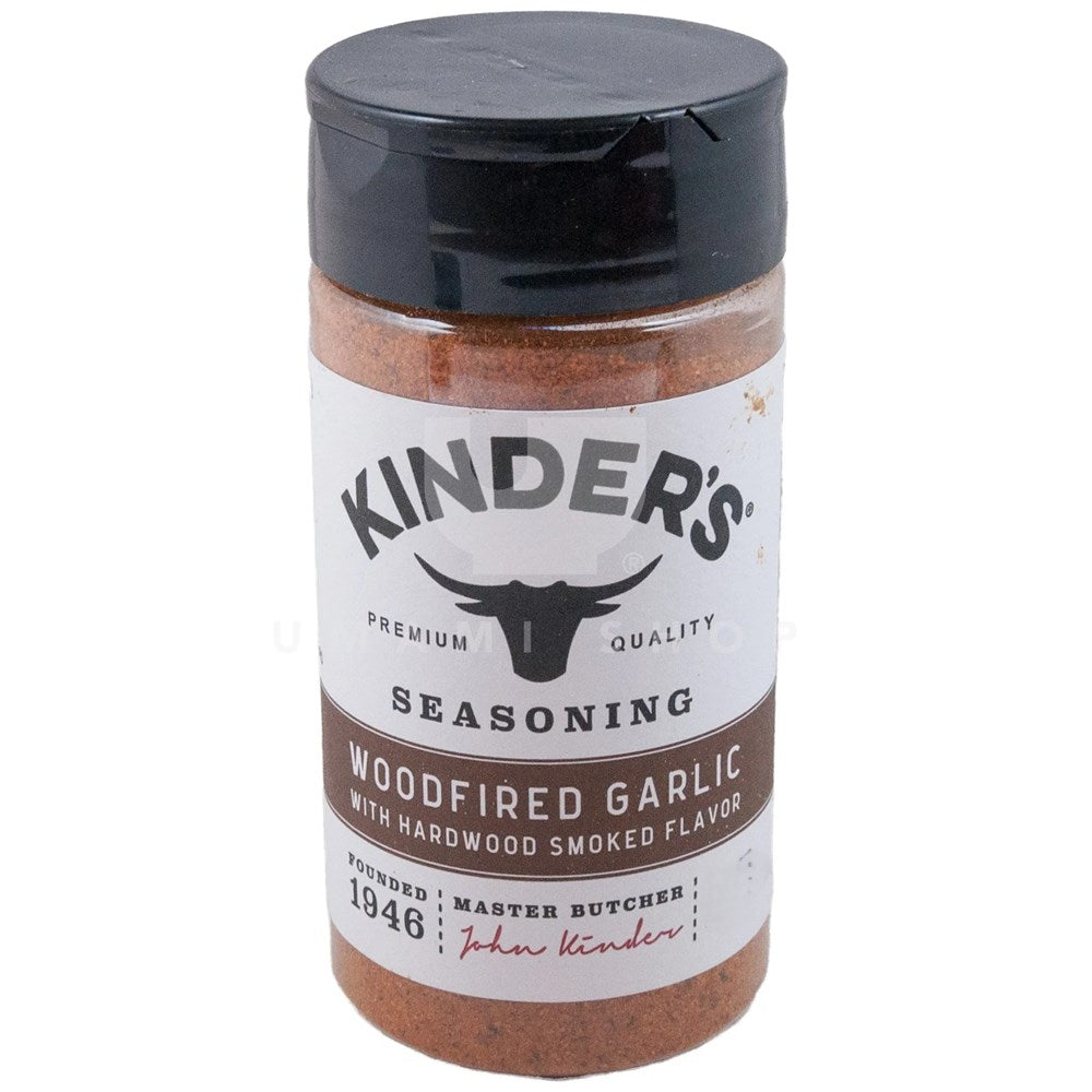 Kinders Woodfired Garlic Rub with Smoked Flavor 9.5oz/269g