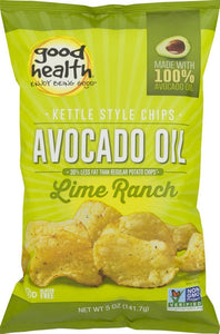 Good Health Kettle Chips Avocado Oil Lime Ranch 5oz/141.8g