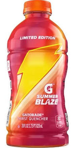 Gatorade Summer Blaze LIMITED EDITION 28floz/828ml
