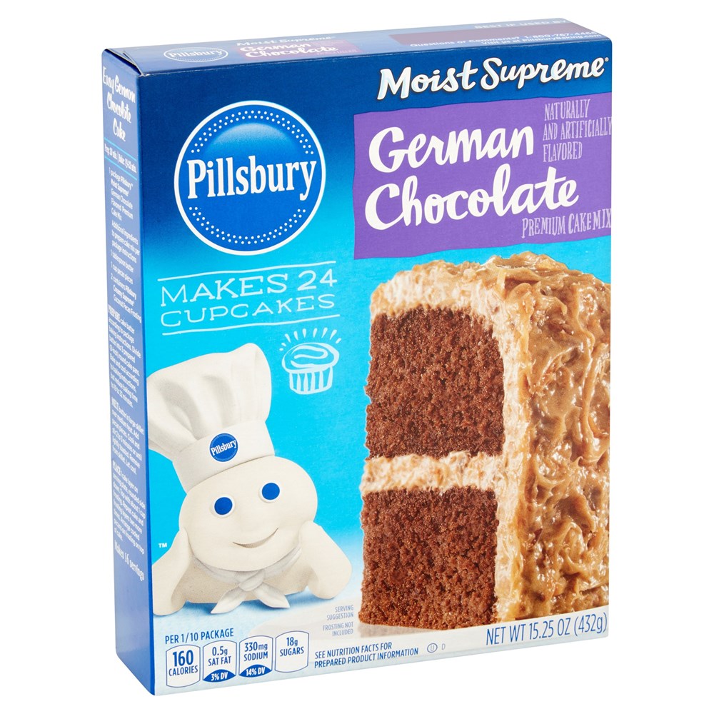 Pillsbury Cake Mix Premium German Chocolate 15.25oz/432g
