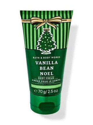 B&BW Body Cream Travel Vanilla Bean by Bath & Body Works 2.5oz/70g
