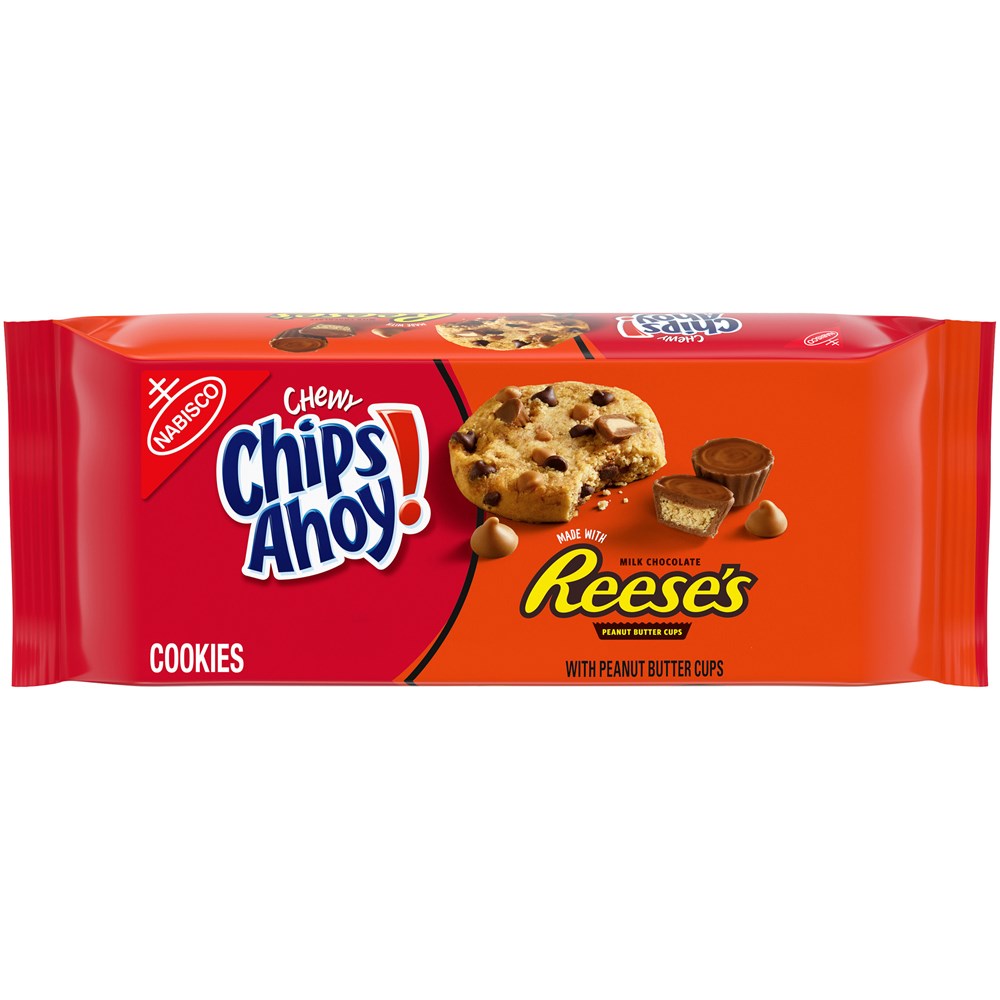 Nabisco Chips Ahoy Chewy Reeses PB Cups Milk Chocolate 9.5oz/269g