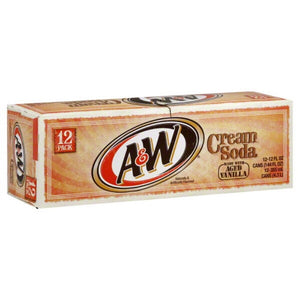 A&W Cream Soda can 12floz/355ml