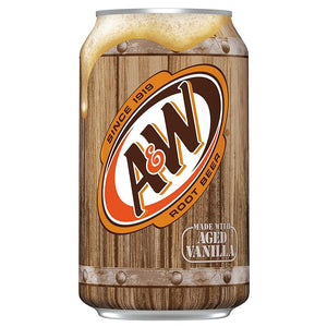 A&W Root Beer can 12floz/355ml