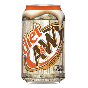 A&W Root Beer Diet can 12floz/355ml