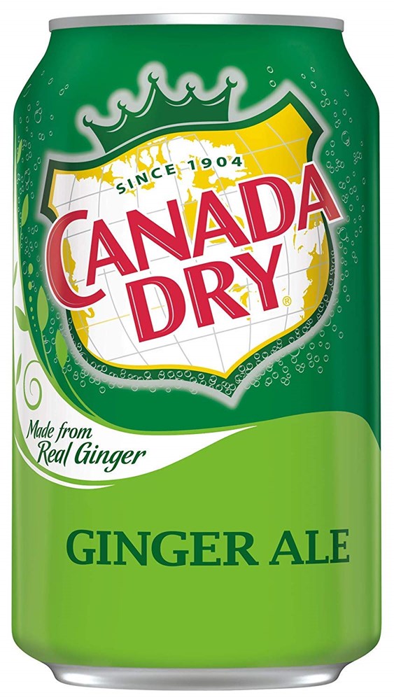 Canada Dry Ginger Ale Original can 12floz/355ml 5308 – US2U