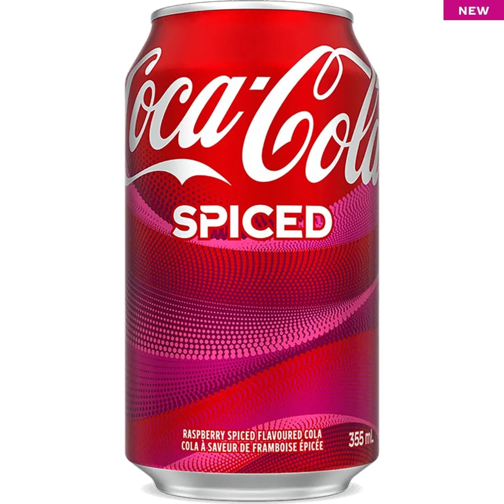 Coca Cola Spiced LIMITED EDITION can 12floz/355ml