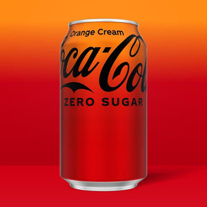 Coca Cola Orange Cream Zero 12floz/355ml
