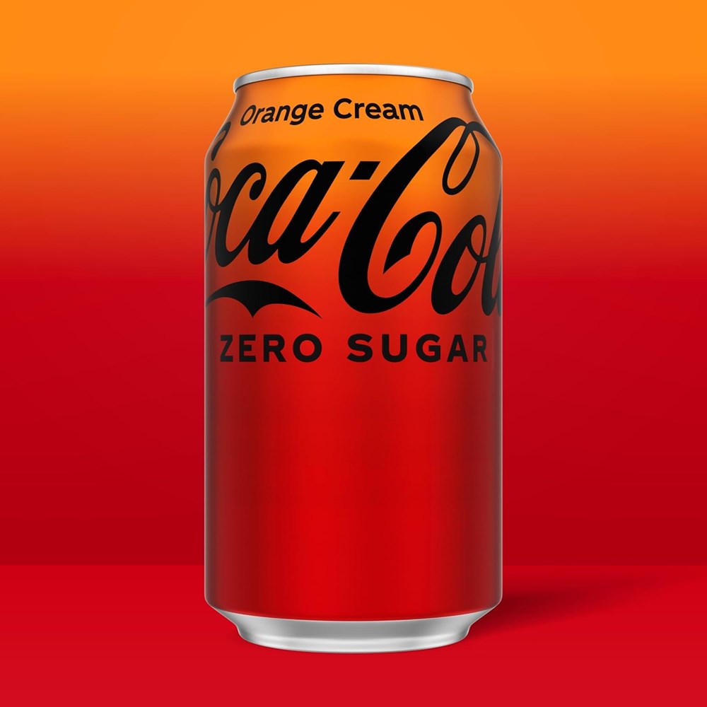 Coca Cola Orange Cream Zero 12floz/355ml