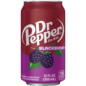Dr Pepper Blackberry can 12floz/355ml