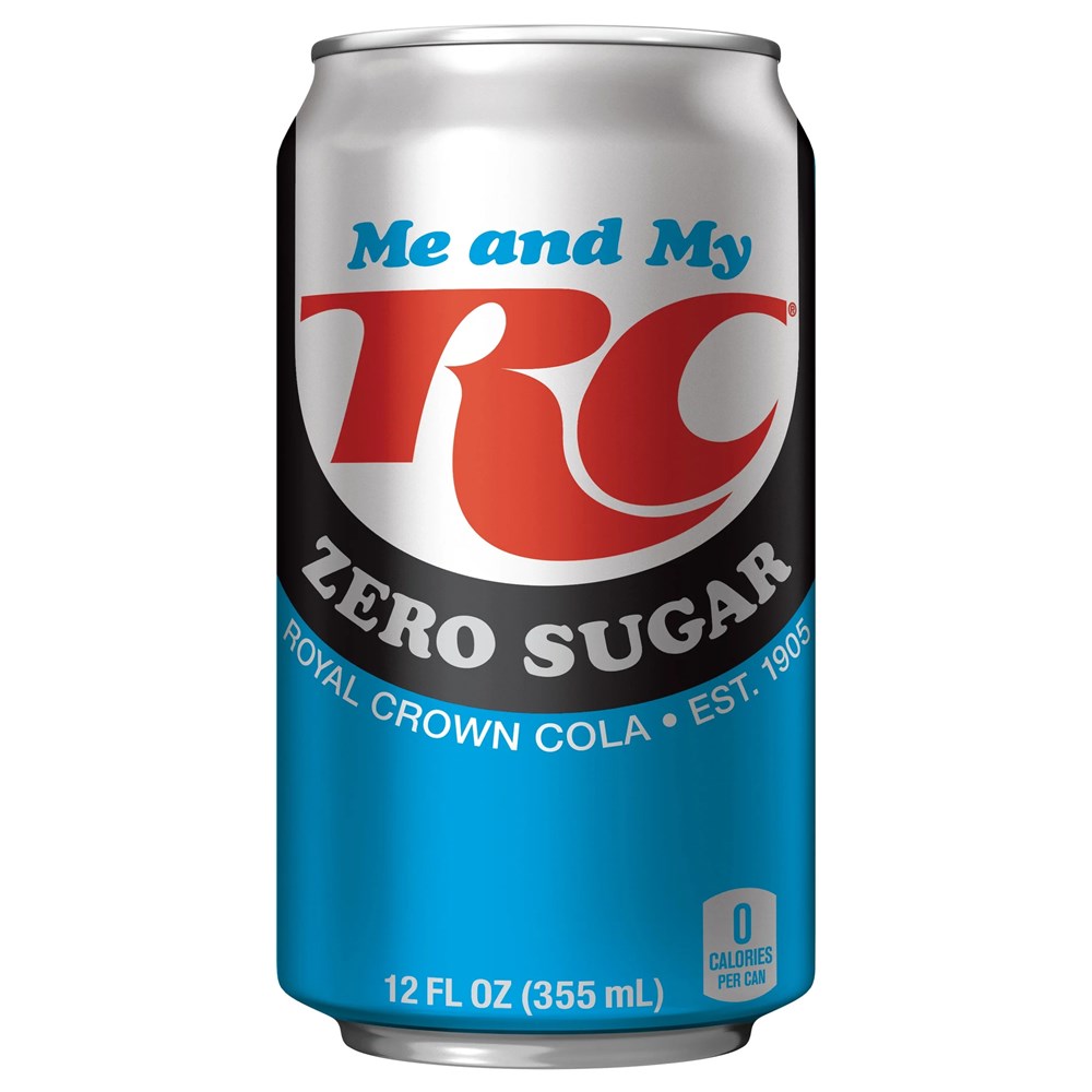 Royal Crown RC Cola Zero Sugar 355ml