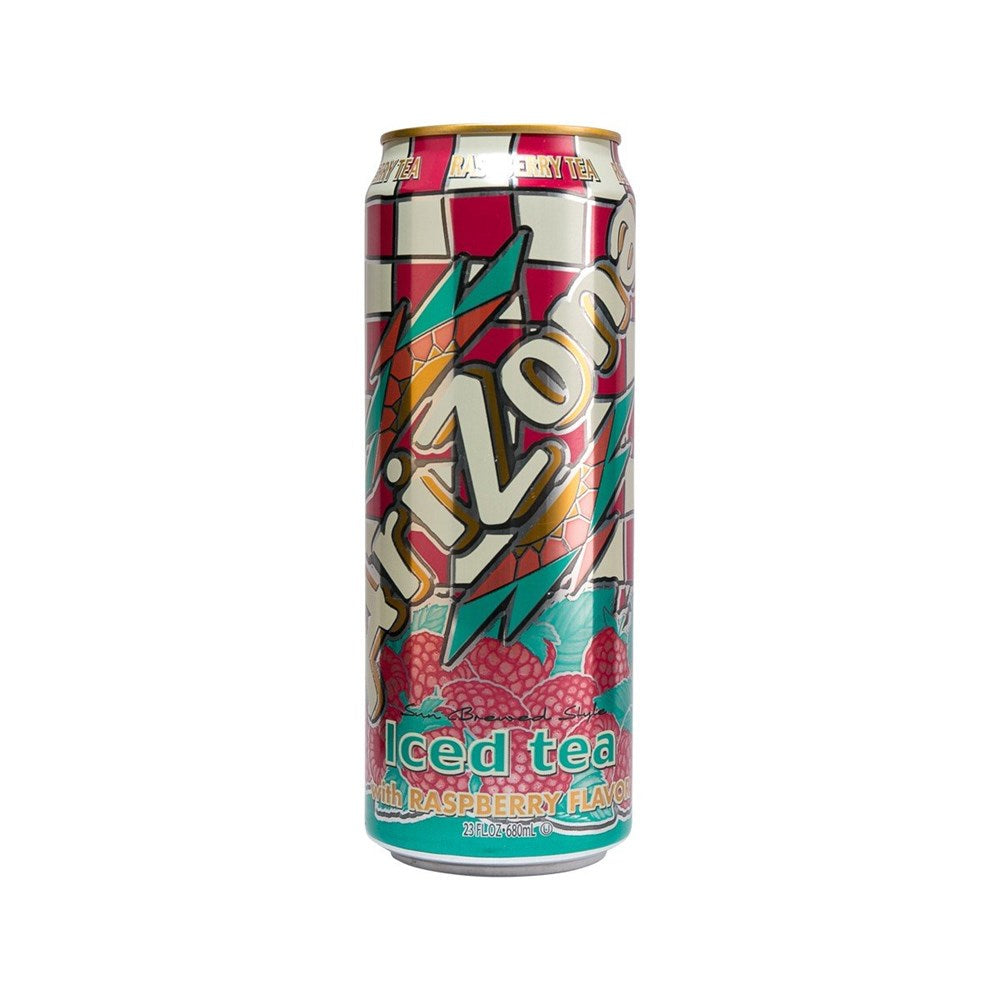 Arizona Raspberry Iced Tea can 23floz/680ml – US2U Johnsonville