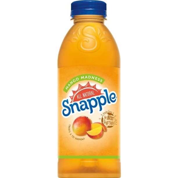 Snapple Juice Mango Madness 20floz/591ml