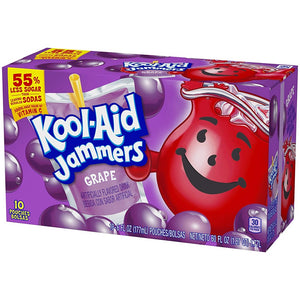 Kool Aid Jammers Grape 10pk 60floz/1.77L