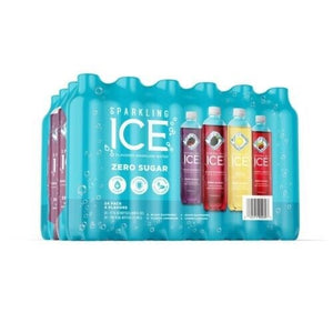 Sparkling Ice 4 Flavors Black Rasp, Cherry Limeade, Classic Lemonade, Grape Raspberry